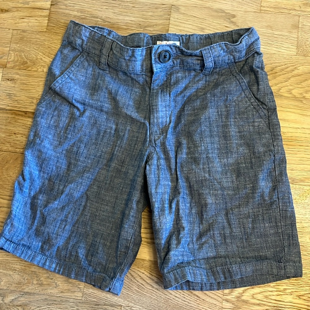 Boys linen style dress short
